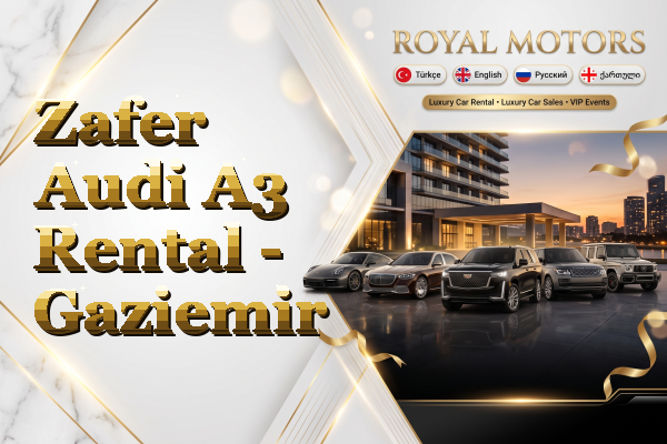 Zafer Audi A3 Rental - Gaziemir