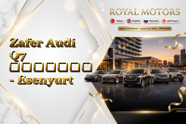 Zafer Audi Q7 გაყიდვა - Esenyurt