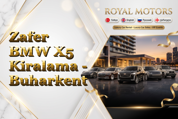 Zafer BMW X5 Kiralama - Buharkent
