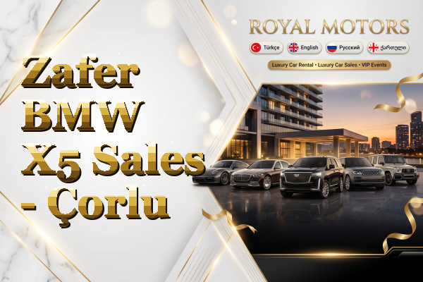 Zafer BMW X5 Sales - Çorlu