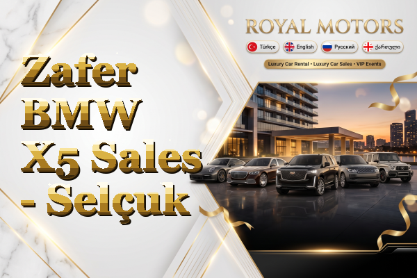 Zafer BMW X5 Sales - Selçuk