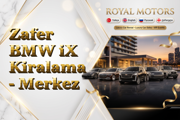 Zafer BMW iX Kiralama - Merkez