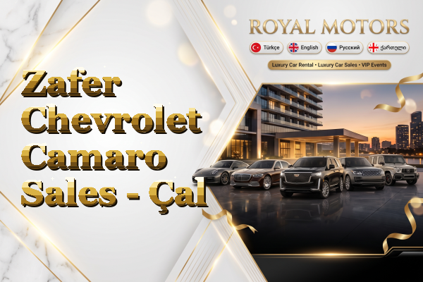 Zafer Chevrolet Camaro Sales - Çal