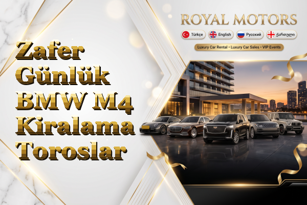 Zafer Günlük BMW M4 Kiralama - Toroslar