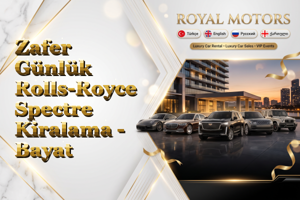 Zafer Günlük Rolls-Royce Spectre Kiralama - Bayat