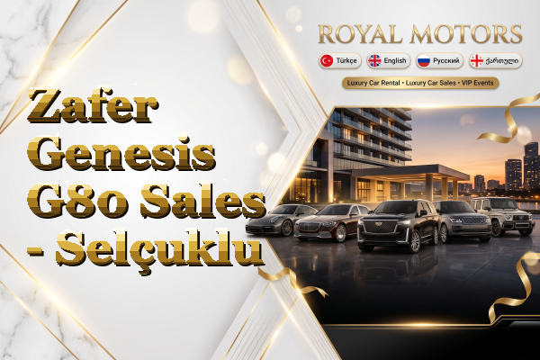 Zafer Genesis G80 Sales - Selçuklu