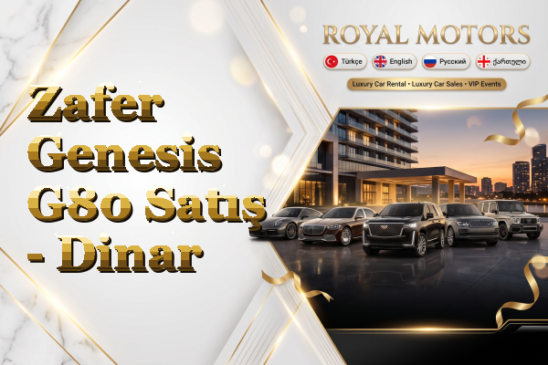 Zafer Genesis G80 Satış - Dinar