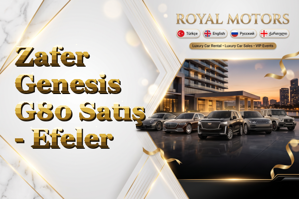 Zafer Genesis G80 Satış - Efeler