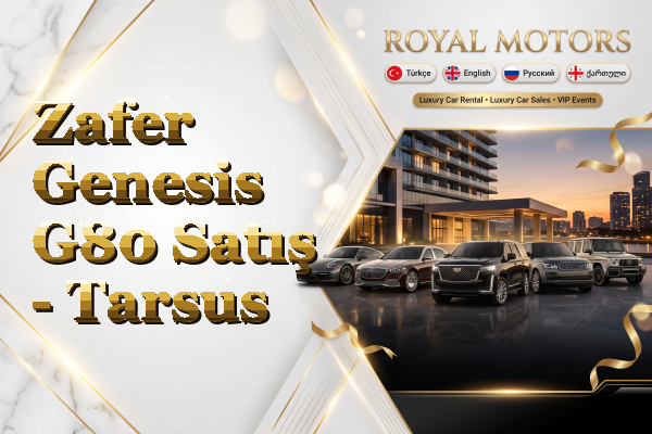 Zafer Genesis G80 Satış - Tarsus