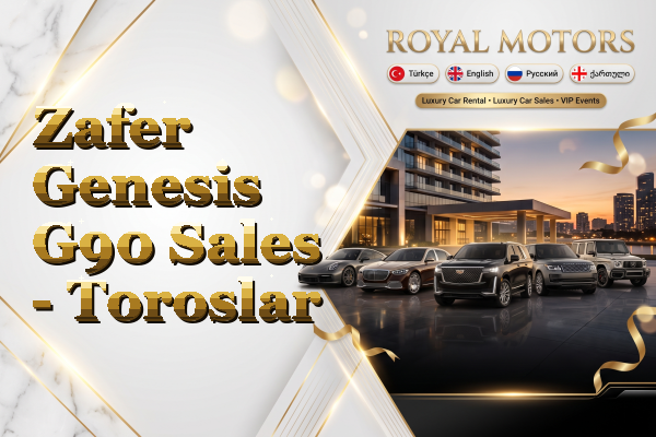 Zafer Genesis G90 Sales - Toroslar