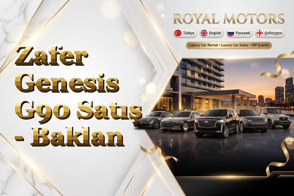 Zafer Genesis G90 Satış - Baklan