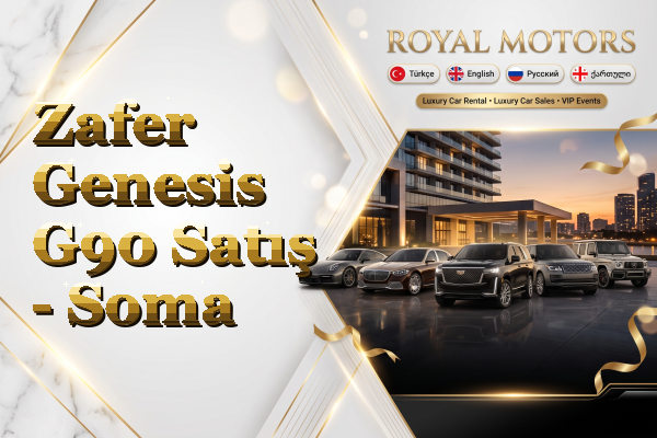 Zafer Genesis G90 Satış - Soma