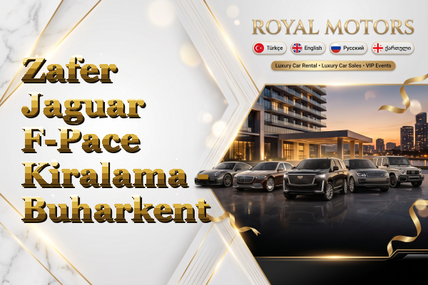 Zafer Jaguar F-Pace Kiralama - Buharkent