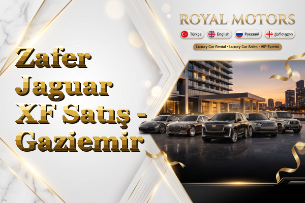 Zafer Jaguar XF Satış - Gaziemir