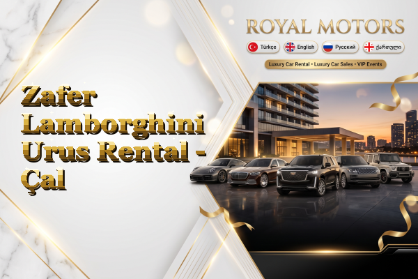 Zafer Lamborghini Urus Rental - Çal