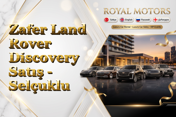Zafer Land Rover Discovery Satış - Selçuklu
