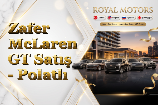 Zafer McLaren GT Satış - Polatlı