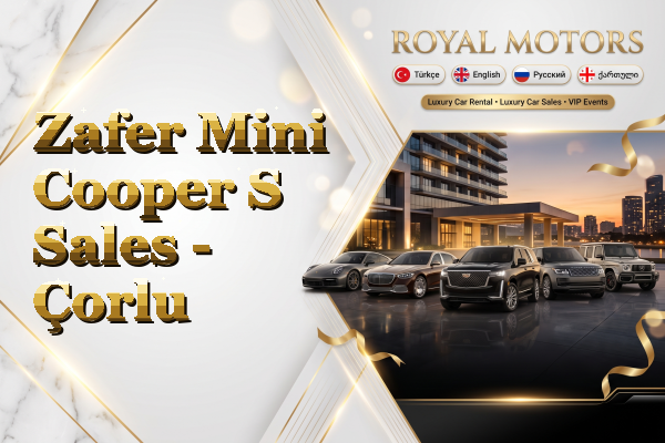 Zafer Mini Cooper S Sales - Çorlu
