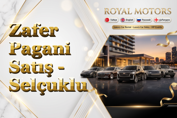 Zafer Pagani Satış - Selçuklu