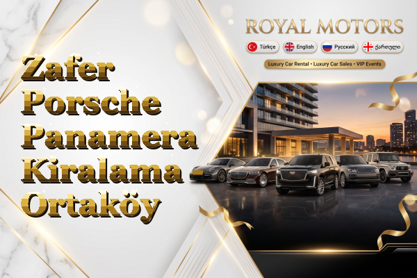 Zafer Porsche Panamera Kiralama - Ortaköy