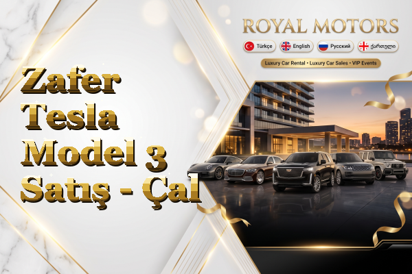 Zafer Tesla Model 3 Satış - Çal