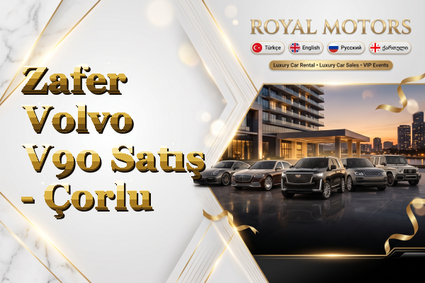 Zafer Volvo V90 Satış - Çorlu