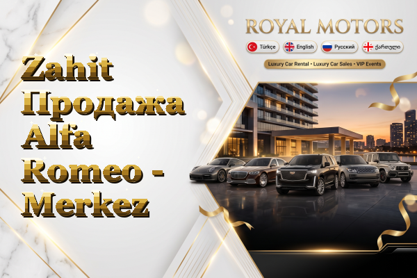 Zahit Продажа Alfa Romeo - Merkez