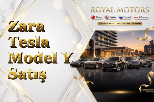 Zara Tesla Model Y Satış