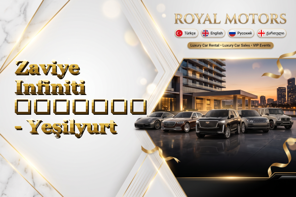 Zaviye Infiniti გაყიდვა - Yeşilyurt