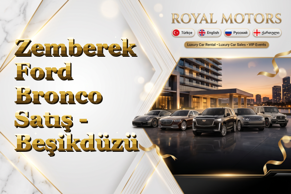 Zemberek Ford Bronco Satış - Beşikdüzü