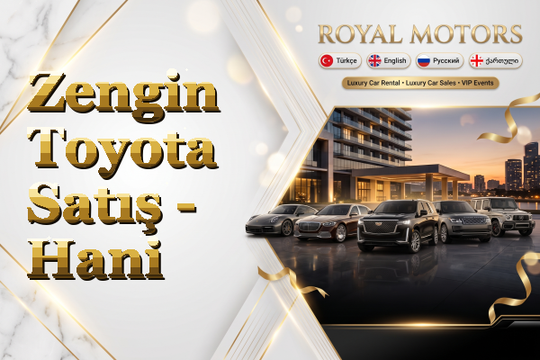 Zengin Toyota Satış - Hani