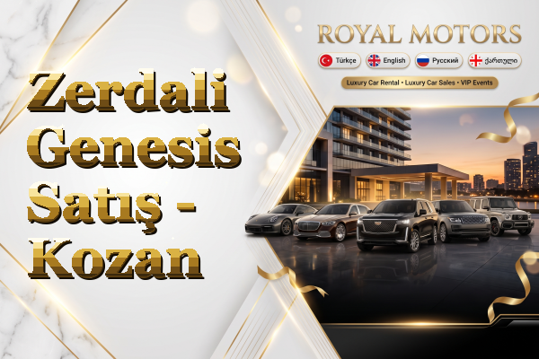Zerdali Genesis Satış - Kozan