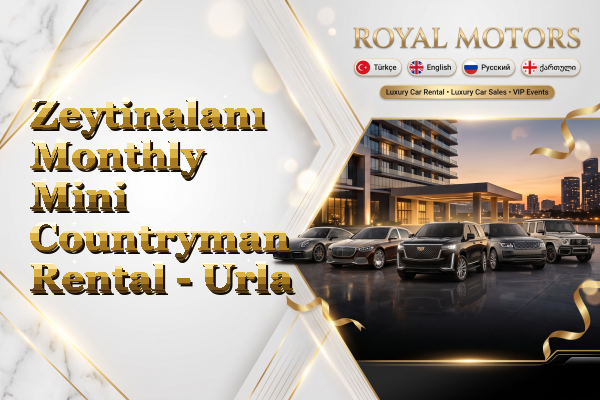 Zeytinalanı Monthly Mini Countryman Rental - Urla