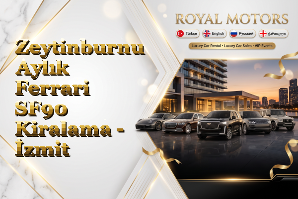 Zeytinburnu Aylık Ferrari SF90 Kiralama - İzmit