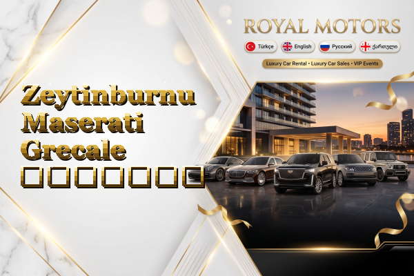 Zeytinburnu Maserati Grecale გაყიდვა