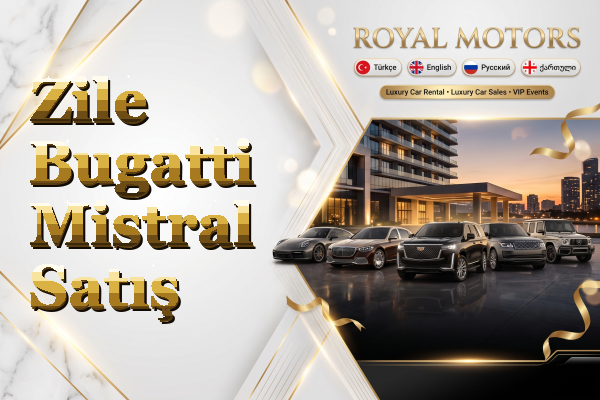 Zile Bugatti Mistral Satış