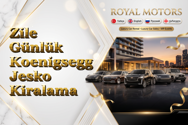 Zile Günlük Koenigsegg Jesko Kiralama