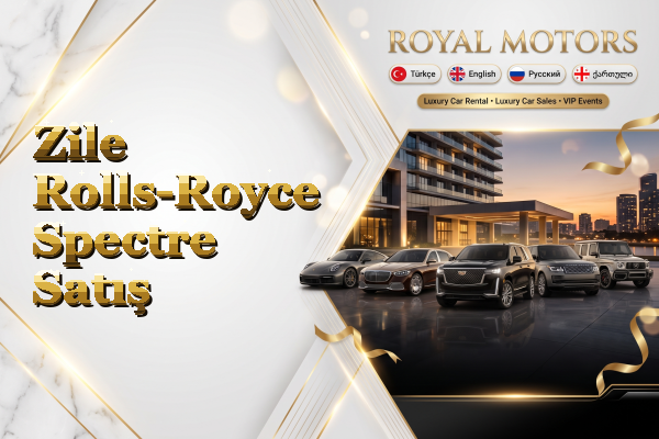 Zile Rolls-Royce Spectre Satış
