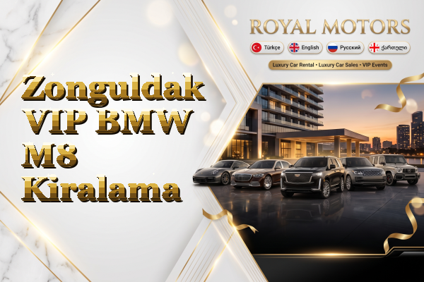 Zonguldak VIP BMW M8 Kiralama