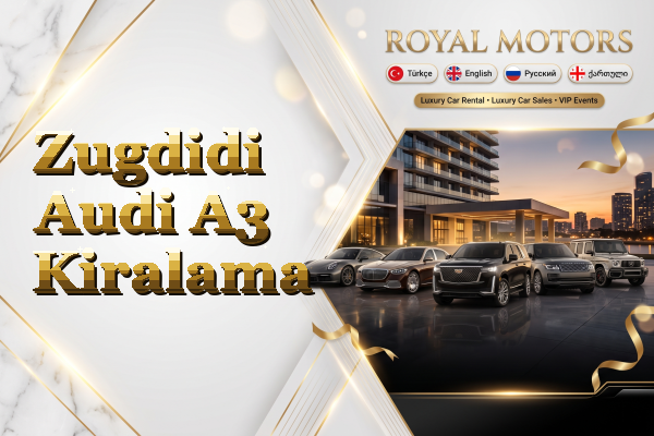 Zugdidi Audi A3 Kiralama