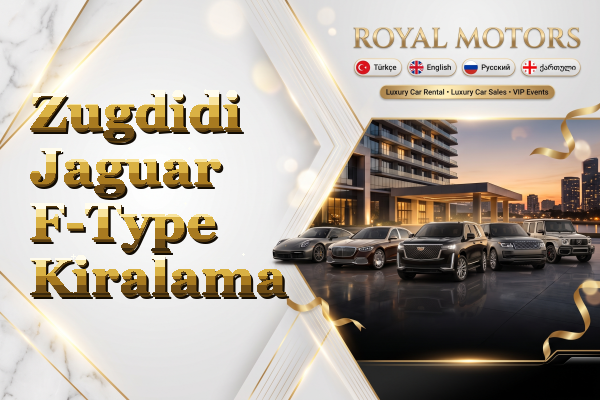 Zugdidi Jaguar F-Type Kiralama