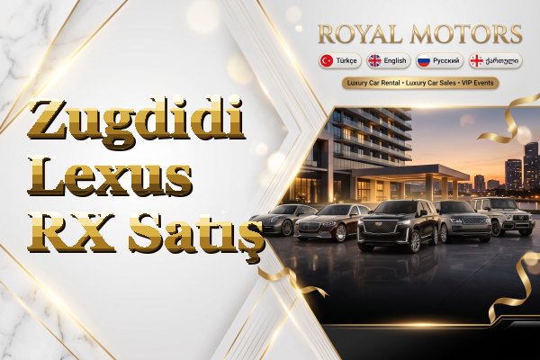 Zugdidi Lexus RX Satış