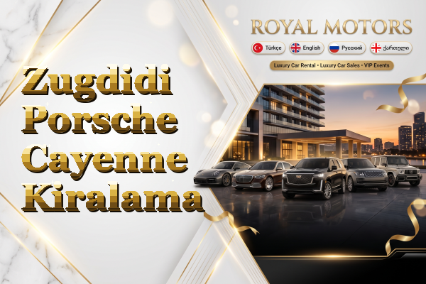 Zugdidi Porsche Cayenne Kiralama